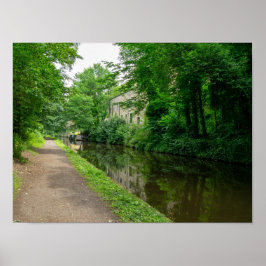 Poster Canal de Rochdale, Luddendenfoot