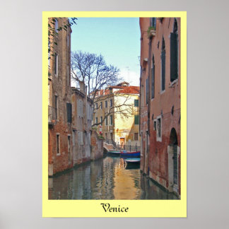Pôster Canal de Veneza