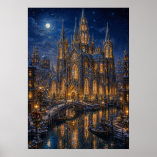 Poster Canal do Natal II - Catedral Luminosa