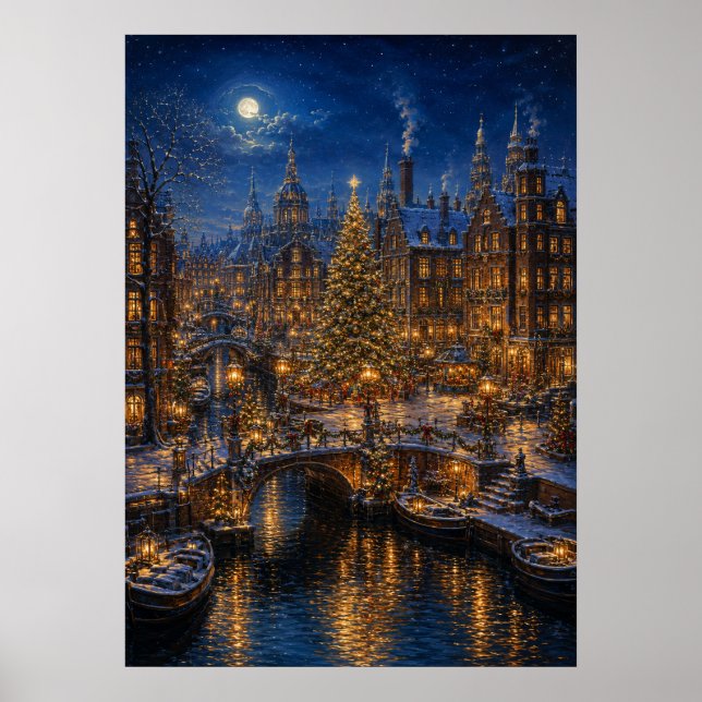 Poster Canal do Natal IV - Praça da Árvore de Natal (Frente)