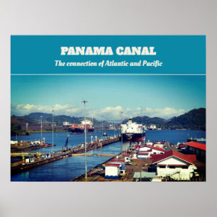 Poster Canal do Panamá