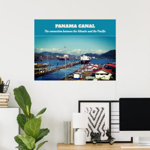 Poster Canal do Panamá