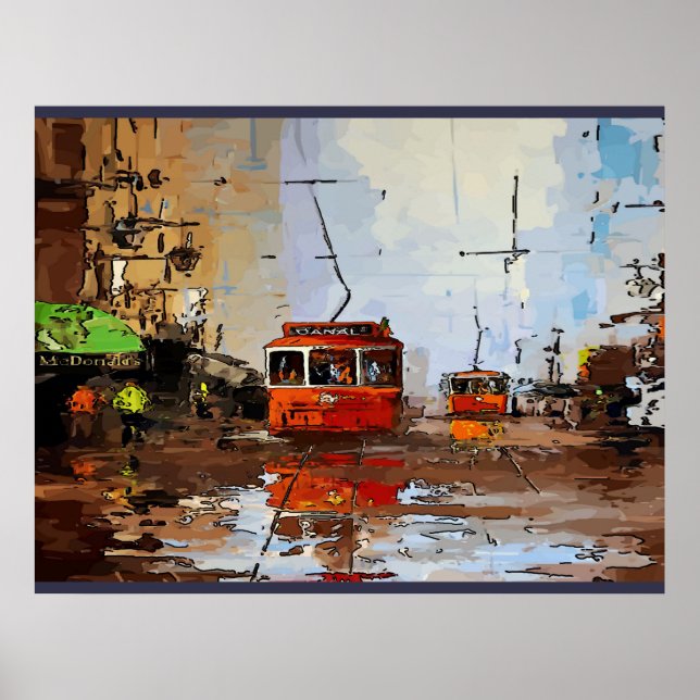 Pôster Canal em Rampart, Streetcar 2 (Frente)