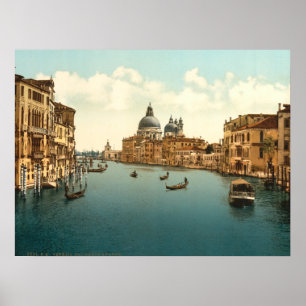 Pôster Canal grande mim, Veneza, Italia