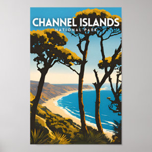 Poster Canal Islands National Park Viagem PS