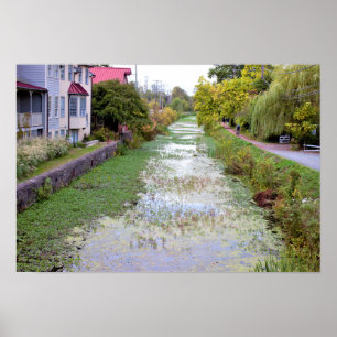 Poster Canal na Pensilvânia New Hope