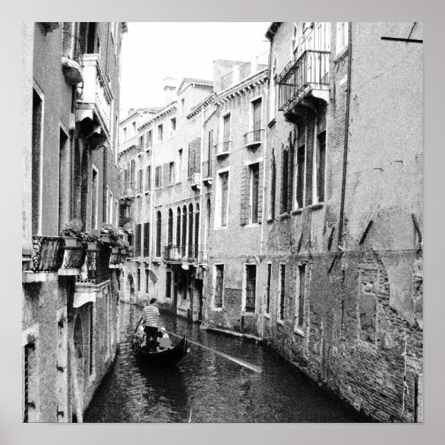 Pôster Canal veneziano (Frente)