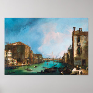 Poster Canaletto: Grande Canal Veneza
