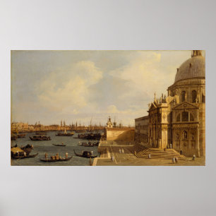 Pôster Canaletto   Veneza: Saudação do della de Santa