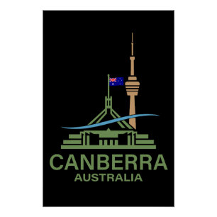 Pôster Canberra Austrália