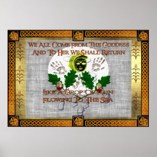 Pôster Canção da deusa