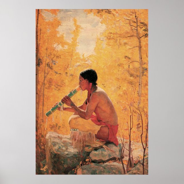 Poster Canção do Aspen, por Bert Geer Phillips (Frente)