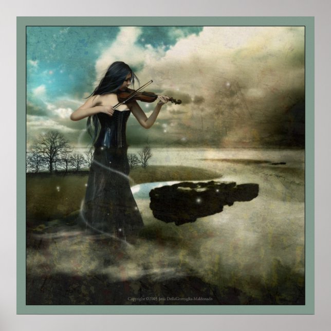 Pôster Canção do mar (Frente)