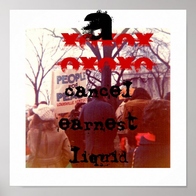 PÔSTER CANCELAR LÍQUIDO (Frente)