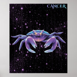 Poster Câncer Celestial – Arte Astrológica
