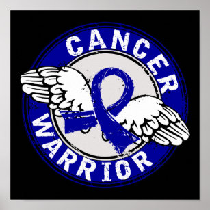 Pôster Cancer Colon Warrior 14C