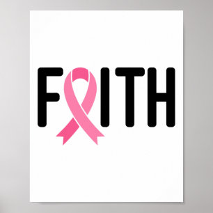 Poster Câncer da mama Fita Rosa Fita Cancer da mama