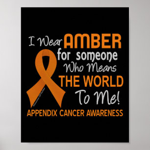 Poster Cancer De Apêndice Para Alguém Que Me Significa Mu