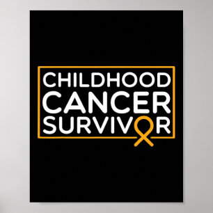Poster Cancer De Infância De Sobrevivência De Cancer Fris