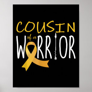 Poster Cancer De Infância Primo De Um Guerreiro