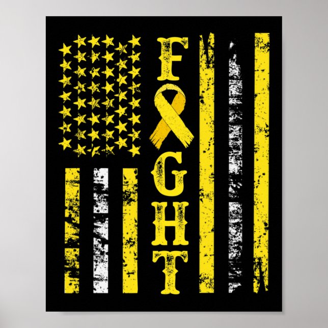 Poster Cancer de infância - Sensibilização para o Cancer  (Frente)