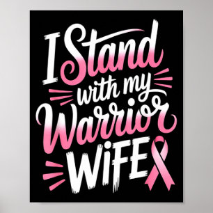 Poster Câncer de mama & apoiando a esposa através da