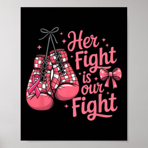 Poster Cancer De Mama Sua Luta É Nossa Luta Contra As Luv