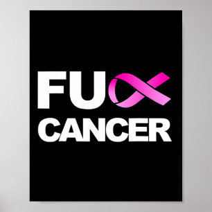 Poster Cancer De Pé - Sensibilização Para O Cancer De Mam