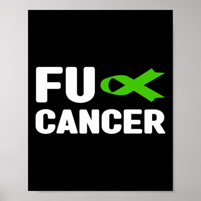Poster Cancer de pilha - Sensibilização para o Cancer de  (Frente)