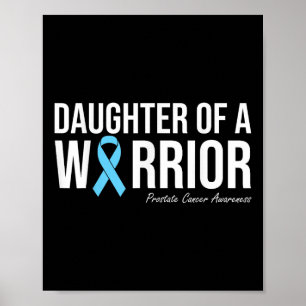 Poster Cancer de próstata da família Sensibilização azul