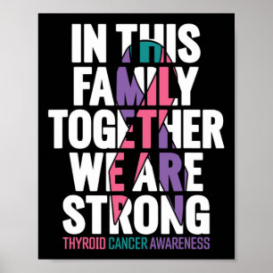 Poster Câncer de tiróide 1 da família de suporte ao cance