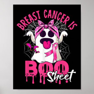 Poster Cancer É Cancer De Mama No Dia Das Bruxas