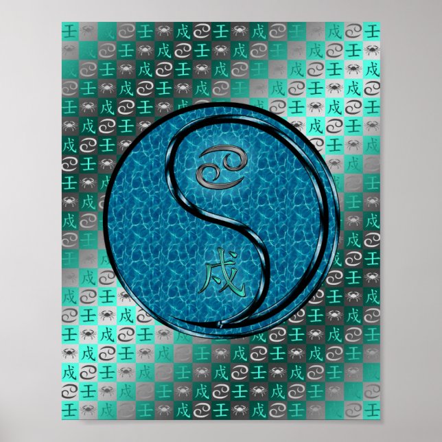 Poster Cancer e Cão de Água (Frente)