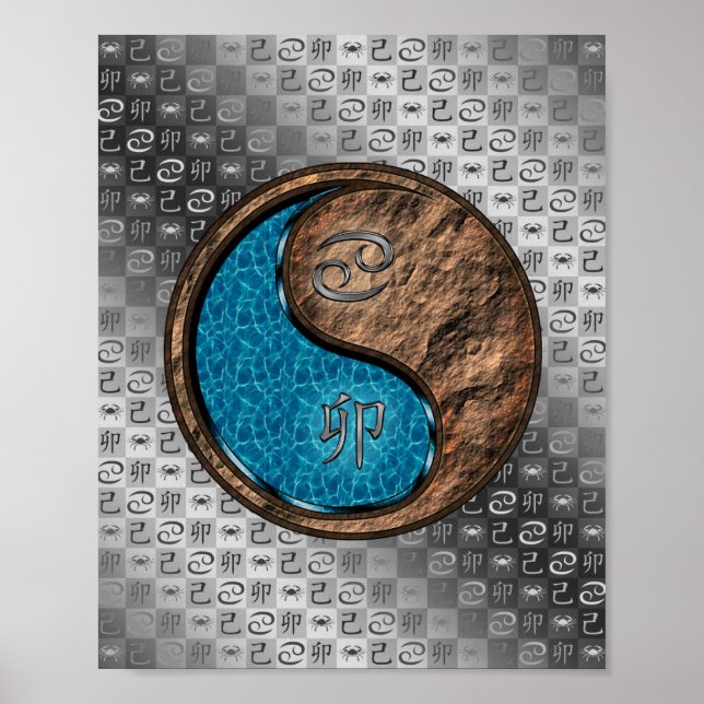 Poster Cancer e Coelho da Terra (Frente)