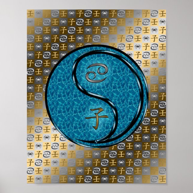 Poster Cancer e Rato de Água (Frente)