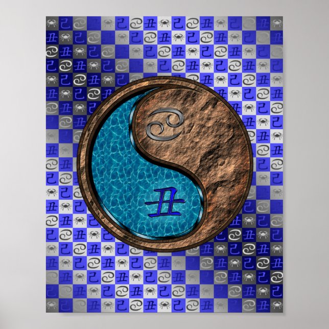 Poster Cancer e Terra Ox (Frente)