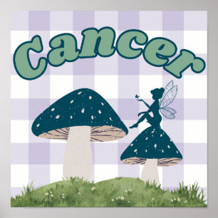 Poster Cancer Zoditagecore Fairy Mushroom