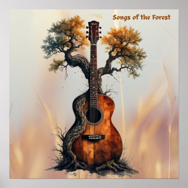 Poster Canções da Floresta (Frente)