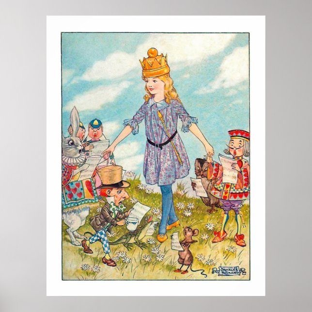 Pôster Canções de Alice e seus amigos (Frente)