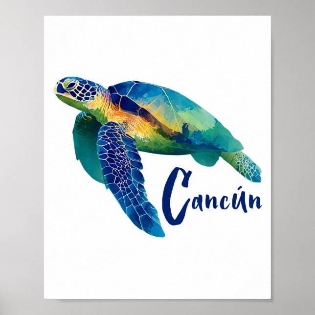 Poster Cancún méxico férias_cancun  (Frente)