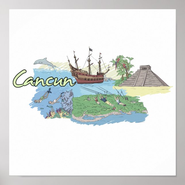 Pôster Cancun - Mexico.png (Frente)