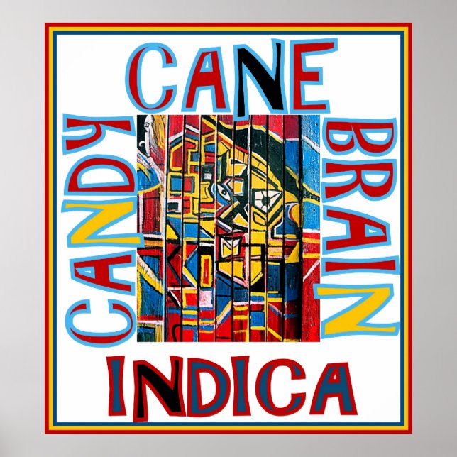 POSTER CANDÁ CÉREBRO INDICA (Frente)