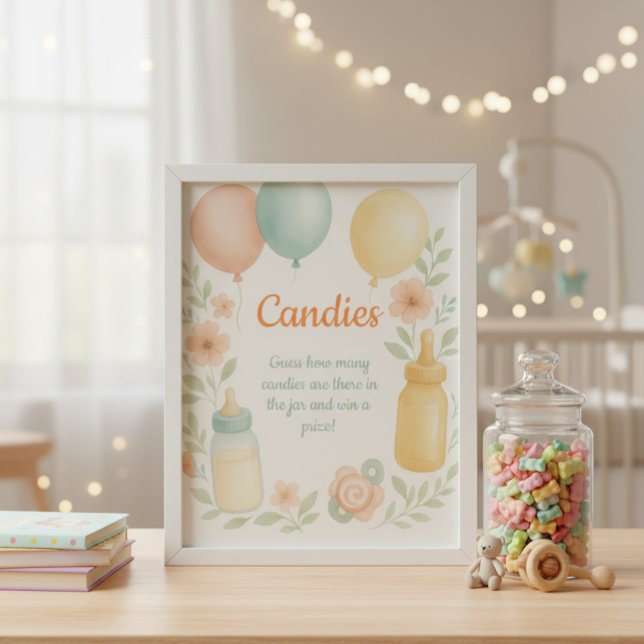 Pôster Candies Guessing Game Poster (Criador carregado)