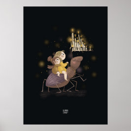 Poster CANDLE BEETLE por Alexandra Dikaia