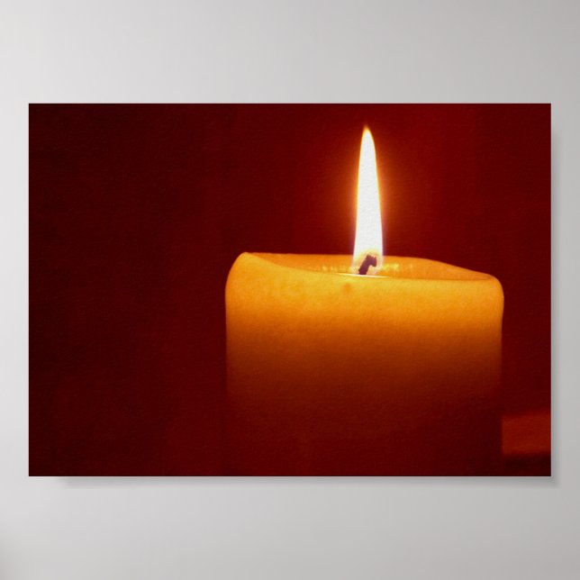 Poster Candle Candlelight Image (Frente)