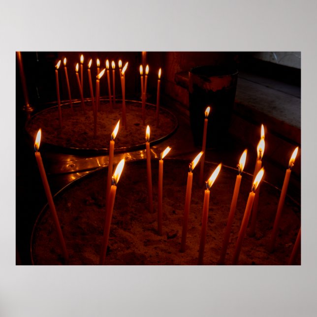 Poster Candles of Athen (Frente)