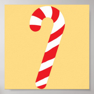 Poster Candy Cane