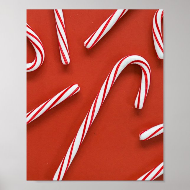 Poster Candy Canes (Frente)