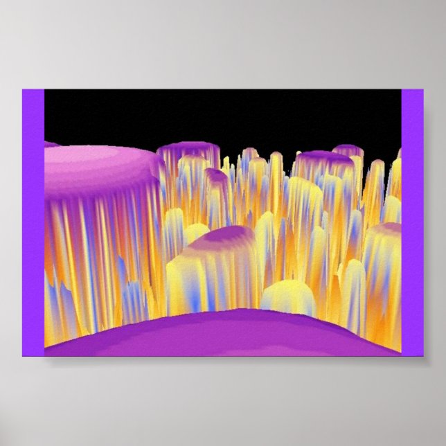 Pôster Candy Canyon Infinity (Frente)