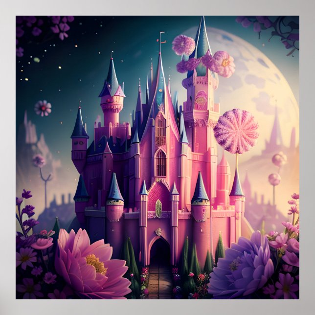 Poster Candy Castle One (Frente)